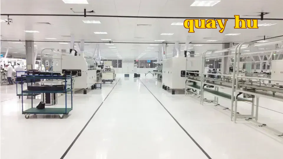 Dự án làm sạch phòng chế tạo bao bì in ấn