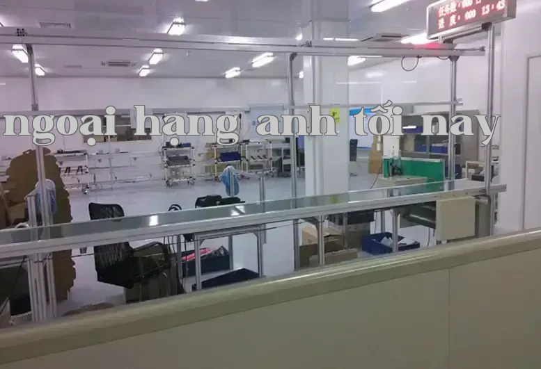 Công trình cải tạo phòng sạch cho công ty thiết bị máy tính