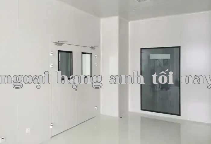Cải tạo phòng sạch siêu tinh khiết vật liệu bán dẫn cấp 10.000